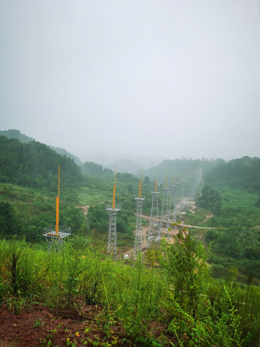 民航进近灯铁塔